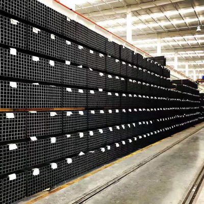 Τετράγωνο ERW 65x65 10 x 10 σωλήνα από χάλυβα άνθρακα με οπές 80 x 80 Πιστοποιημένο από το ISO9001