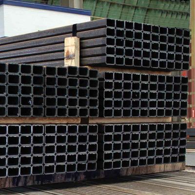 ASTM πρότυπο S235/S355 βαθμός 12x12 άνθρακα μαύρο αδιάβροχο τετραγωνικό σωλήνα από χάλυβα σωλήνα για σας