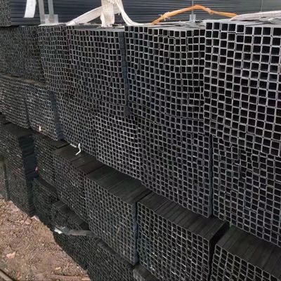 ASTM πρότυπο S235/S355 βαθμός 12x12 άνθρακα μαύρο αδιάβροχο τετραγωνικό σωλήνα από χάλυβα σωλήνα για σας