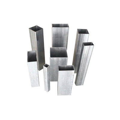 Τετραγωνικό σχήμα ASTM A50 1*1inch 40x60 GI Τετραγωνικοί σωλήνες χάλυβα 20x20x2 100x100 Τετραγωνικοί σωλήνες χάλυβα άνθρακα